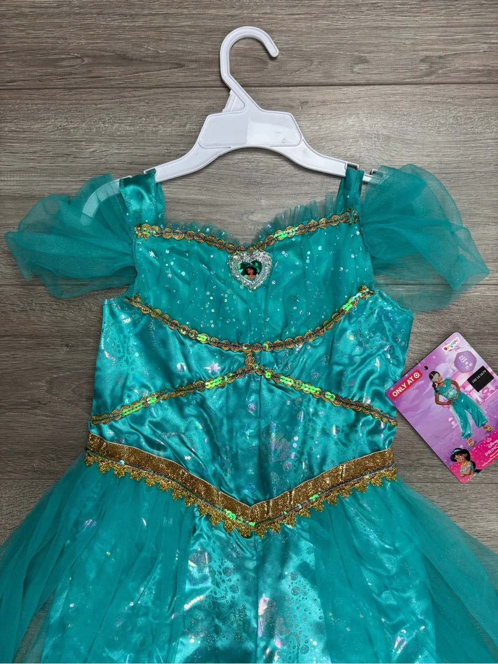 Disney Princess Jasmine Costume Medium 7/8